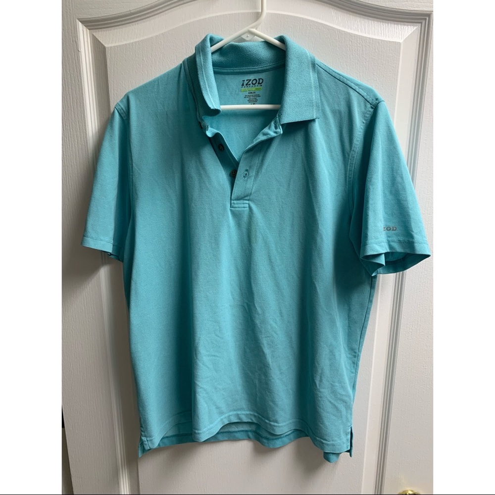 Light blue Izod Golf Polo, Large
